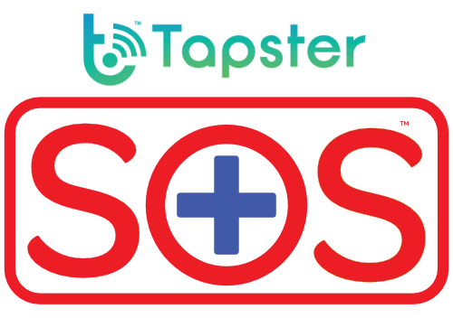 Tapster SOS Card logo